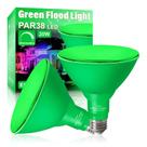 Lâmpada LED LOXYEE PAR38 Flood Green 20W, pacote com 2 unidades, regulável
