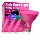 Lâmpada LED LOXYEE PAR38 Flood Pink 20 W (pacote com 4) regulável