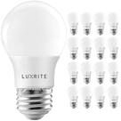 Lâmpada LED LUXRITE A15 7W (equivalente a 40W) 5000K 600lm E26 16Pk