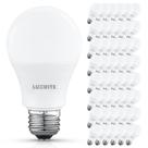 Lâmpada LED Luxrite A19 8W 4000K Cool White E26, pacote com 48