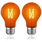 Lâmpada LED LUXRITE A19 Edison Orange 4,5 W (equivalente a 60 W), pacote com 2 Lâmpada LED LUXRITE A19 Edison Orange 4,5 W (equivalente a 60 W), pacote com 2