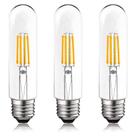 Lâmpada LED LUXRITE T10 5W = 60W 4000K Cool White E26 500lm, pacote com 3