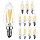 Lâmpada LED LVWIT B11 4,5 W (equivalente a 60 W) E12 Candelabra 2700K