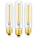Lâmpada LED LVYE T10 6W 3000K regulável E26 120V 600LM, pacote com 3