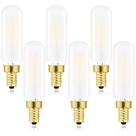 Lâmpada LED LVYE T6 6W E12 regulável 3000K 600lm 60W, pacote com 6
