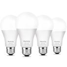 Lâmpada LED Maelsrlg 12V 13W 100W equivalente a 2700K E26, pacote com 4