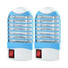Lâmpada LED Mata Mosquitos Com Luz Azul, Plugue Americano, Armadilha Elétrica Para Insetos, Mata