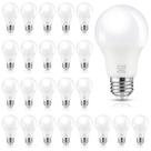 Lâmpada LED Maylaywood A19 9W 4000K 850 lm E26, pacote com 24