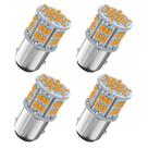 Lâmpada LED Melphan-Auto 1157 Amarelo Âmbar 12V-24V 4 unidades