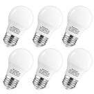 Lâmpada LED MorningLight A15 6,5 W 600 lm 3000 K E26, não regulável, pacote com 6