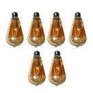 Lampada Led Multi Filamento Retro Kit 6 Uni Vintage Bivolt Iluminaçao Casa