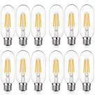 Lâmpada LED NOTOC E26 4W 2700K, branca quente, pacote com 12
