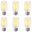 Lâmpada LED NOTOC E26 4W 2700K, branca quente, pacote com 6