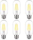 Lâmpada LED NOTOC E26 4W 4000K, não regulável, pacote com 6