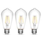 Lâmpada LED NOTOC Vintage Edison 4W 450lm 5500K E26 120V Pacote com 3