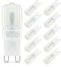 Lâmpada LED OTTOSEA G9 3W 260LM 6000K regulável 110-130V (pacote com 10)