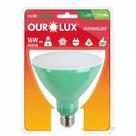 Lâmpada LED Par 38 16 watts Bivolt Verde OUROLUX Lâmpada LED Par 38 16 watts Bivolt Verde OUROLUX