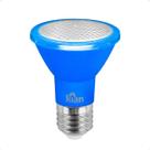 Lâmpada LED Par20 6W E27 Azul Bivolt