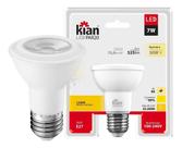 Lâmpada Led Par20 7W Bivolt E27 Branco Quente