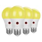 Lâmpada LED para exterior DEWENWILS A19 Dusk to Dawn 9W, pacote com 4 Lâmpada LED para exterior DEWENWILS A19 Dusk to Dawn 9W, pacote com 4