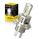 Lâmpada LED Para Farol De Moto AUXITO H4 6000K Branca Sem Ventilador, Luz Alta E Baixa HB3 Para