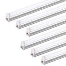 Lâmpada LED para loja Barrina T5 2FT 6500K Super Bright, pacote com 6