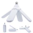 Lâmpada Led Pétala Grande Potente Dobrável 45W Iluminação Forte