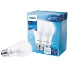 Lâmpada LED PHILIPS A21 75W 5000K 220V Pacote com 2