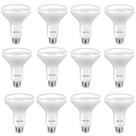 Lâmpada LED Philips BR30 regulável 650lm 2700K 8W E26 12pk Lâmpada LED Philips BR30 regulável 650lm 2700K 8W E26 12pk