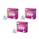 Lâmpada LED PHILIPS Flicker-Free, pacote com 9 unidades de 50 W (equivalente)