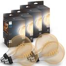 Lâmpada LED Philips Hue Smart 60W G40 Filament White Ambiance