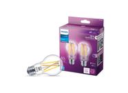 Lâmpada LED PHILIPS Ultra Definition A19 E26 (média) Daylight, equivalência de 60 watts, 2 unidades