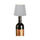 Lâmpada LED Portátil Sem Fio Para Garrafa De Vinho Com Controle Por Toque, 3 Modos, Recarregável via