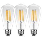 Lâmpada LED ProCrus ST19 Vintage 2,5 W E26 250 lm 2500K 120 V Pacote com 3