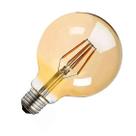 Lampada led retro g80 4w e27 embuled