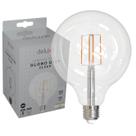 Lampada Led Retro Globo G125 Clear 9w 4000k E27 Bivolt Lampada Led Retro Globo G125 Clear 9w 4000k E27 Bivolt