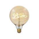 Lampada led retro love 4w e27 embuled