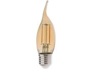 Lâmpada Led Retrô Vela Chama E27 2W 180 Lumens Âmbar 2200K bivolt - Avant 180110276