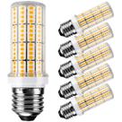 Lâmpada LED RIUVAO 20W 2500lm 3000K E26/E27, pacote com 6