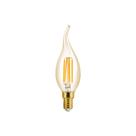 Lâmpada Led Save Energy Filamento Vela Chama Vintage 4W E14
