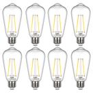 Lâmpada LED Sigalux Edison ST58 Filament Clear 6W 400LM 2700K