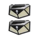 Lâmpada LED Solar À Prova d'Água Para Decoração De Jardim Externo Com Sensor De Movimento