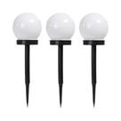 Lâmpada LED Solar À Prova d'Água Para Jardim Externo 1/3/9 Peças Lâmpada De Quintal Eficiente Em