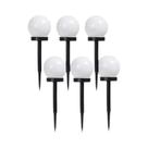 Lâmpada LED Solar À Prova d'Água Para Jardim Externo 1/3/9 Peças Lâmpada De Quintal Eficiente Em
