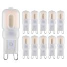 Lâmpada LED Sriomny G9 2W 20W Halogênio T4 G9 Branco Quente 3000K 120V