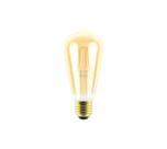 Lampada led st64 glight ambar 4w 2000k autovolt e27 - G-Light