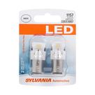 Lâmpada LED SYLVANIA 1157 Mini Branca Brilhante para DRL (2 Lâmpadas)