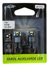 Lâmpada Led T10 W5w Lelong 12-24v Canbus Branco Cinza-escuro Branco-frio