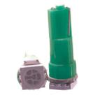 Lâmpada Led T5 12v 1smd5050 Verde 10 Unidades