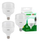 Lâmpada Led Taschibra 50w Bivolt 4000k Luz Neutra Kit 3